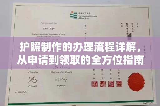 七股护照制作的办理流程详解，从申请到领取的全方位指南
