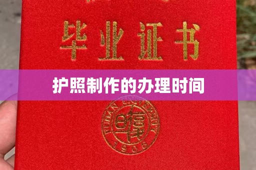 七股护照制作的办理时间